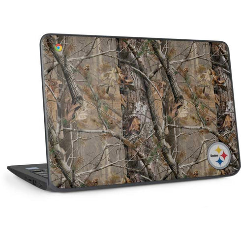 NFL Pittsburgh Steelers Realtree AP Camo HP Chromebook Skin
