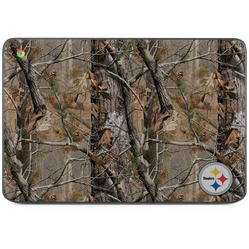 NFL Pittsburgh Steelers Realtree AP Camo HP Chromebook Skin