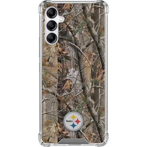 NFL Pittsburgh Steelers Realtree AP Camo Gabb Phone 4 Clear Case