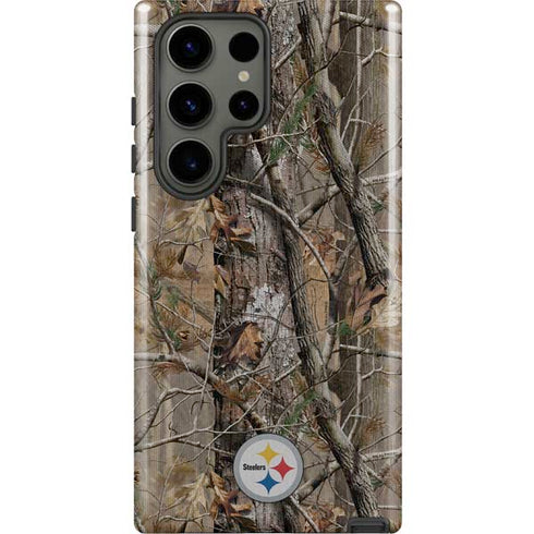 NFL Pittsburgh Steelers Realtree AP Camo Galaxy S23 Ultra Pro Case