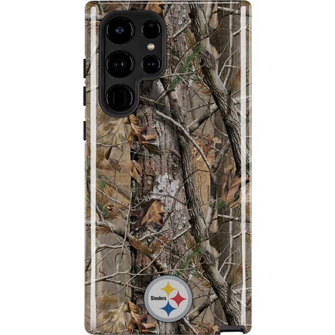 NFL Pittsburgh Steelers Realtree AP Camo Galaxy S25 Ultra Impact Case