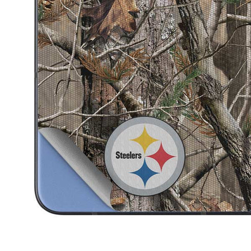 NFL Pittsburgh Steelers Realtree AP Camo Galaxy Z Fold5 5G Skin
