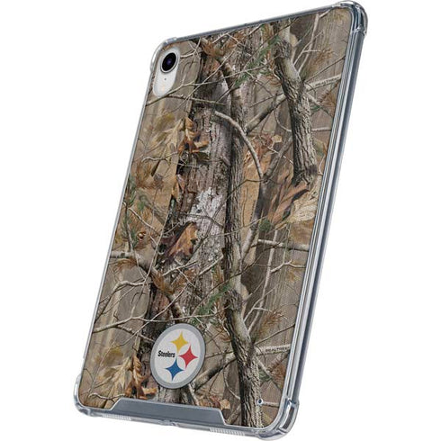 NFL Pittsburgh Steelers Realtree AP Camo iPad 11th Gen (2025) Clear Case