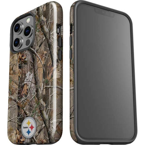 NFL Pittsburgh Steelers Realtree AP Camo iPhone 15 Pro Impact Case