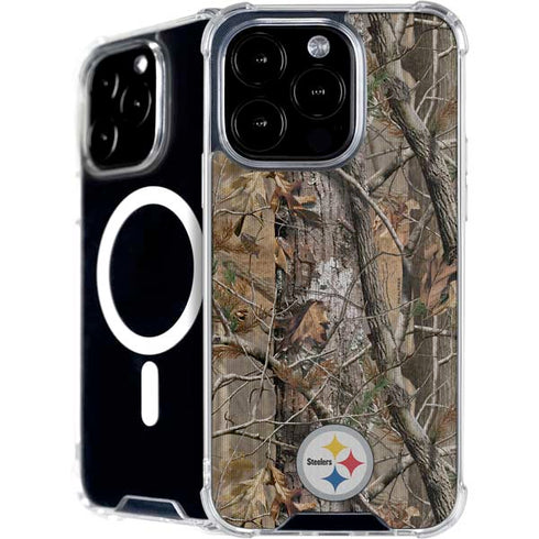 NFL Pittsburgh Steelers Realtree AP Camo iPhone 16 Pro MagSafe Case