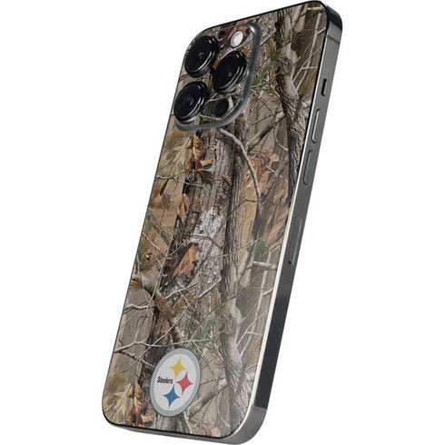 NFL Pittsburgh Steelers Realtree AP Camo iPhone 16 Pro Skin
