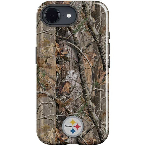 NFL Pittsburgh Steelers Realtree AP Camo iPhone 16e Impact Case