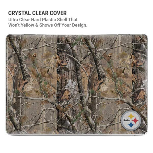 NFL Pittsburgh Steelers Realtree AP Camo MacBook Pro 14in (2021-24) Case plus Skin
