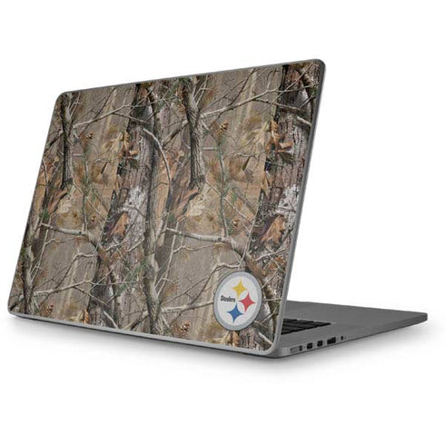 NFL Pittsburgh Steelers Realtree AP Camo Apple MacBook Pro 17-inch Skin