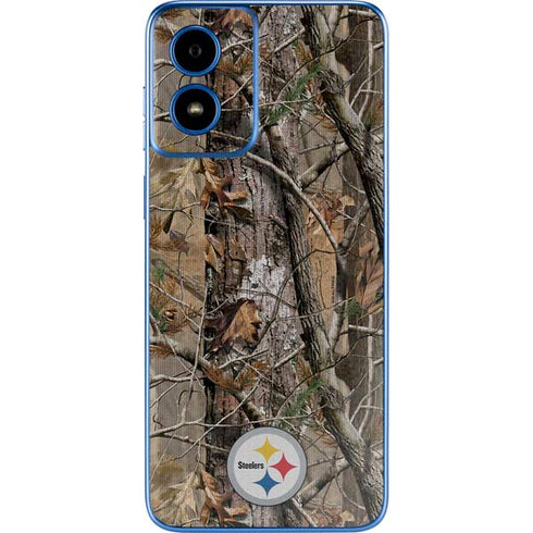 NFL Pittsburgh Steelers Realtree AP Camo Moto G Play 4G (2024) Skin