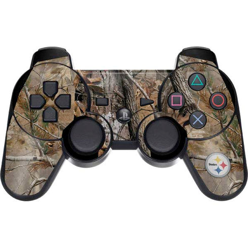 NFL Pittsburgh Steelers Realtree AP Camo PS3 Dual Shock wireless controller Skin