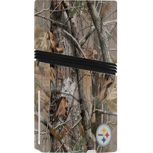 NFL Pittsburgh Steelers Realtree AP Camo PS5 Pro Disk Console Skin