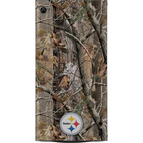 NFL Pittsburgh Steelers Realtree AP Camo XBox Series X Digital Edition Console Skin