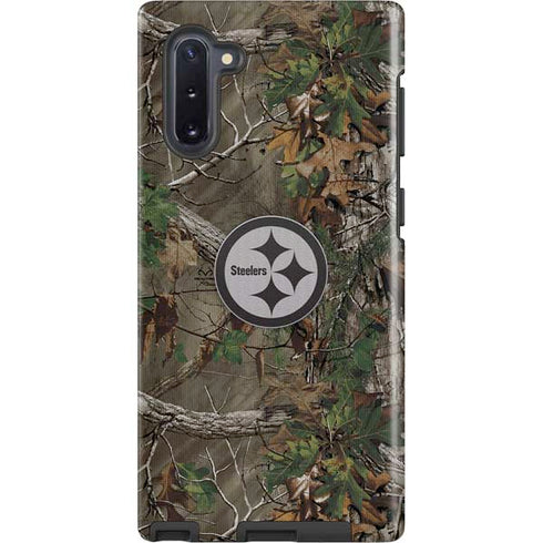 NFL Pittsburgh Steelers Realtree Xtra Green Camo Galaxy Cases
