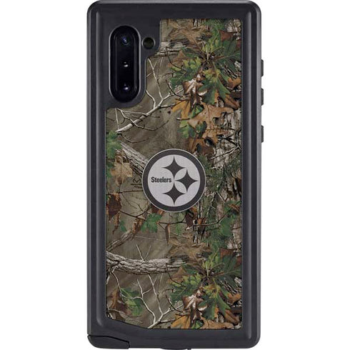 NFL Pittsburgh Steelers Realtree Xtra Green Camo Galaxy Cases