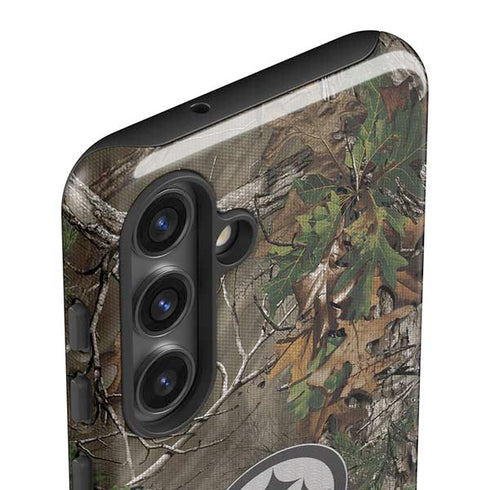 NFL Pittsburgh Steelers Realtree Xtra Green Camo Galaxy S25 Impact Case