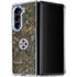 NFL Pittsburgh Steelers Realtree Xtra Green Camo Galaxy Z Fold5 5G Clear Case