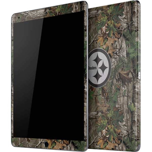 NFL Pittsburgh Steelers Realtree Xtra Green Camo iPad Skins