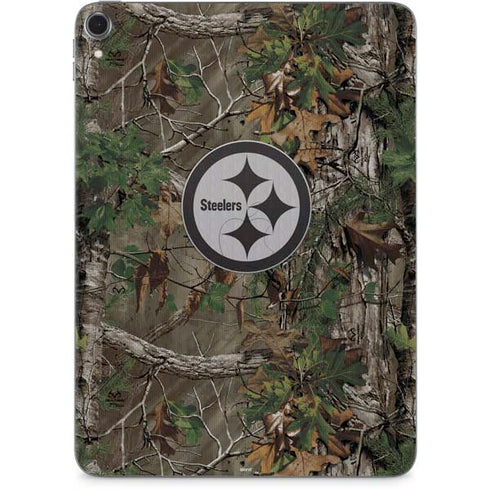 NFL Pittsburgh Steelers Realtree Xtra Green Camo Apple iPad Pro Skin