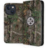 NFL Pittsburgh Steelers Realtree Xtra Green Camo iPhone 14 Folio Case