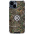 NFL Pittsburgh Steelers Realtree Xtra Green Camo iPhone 15 Clear Case