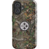 NFL Pittsburgh Steelers Realtree Xtra Green Camo iPhone 16 Plus Impact Case