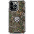 NFL Pittsburgh Steelers Realtree Xtra Green Camo iPhone 16 Pro Clear Case