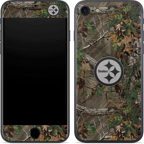 NFL Pittsburgh Steelers Realtree Xtra Green Camo iPhone 8 Skin