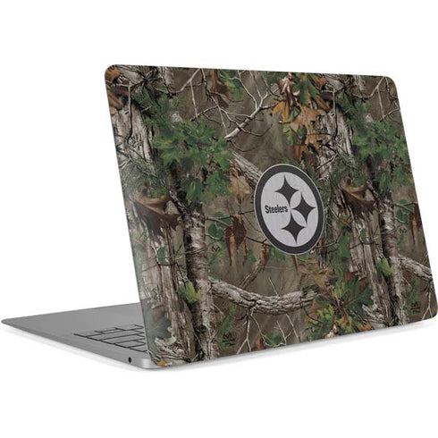 NFL Pittsburgh Steelers Realtree Xtra Green Camo Apple MacBook Air Skin