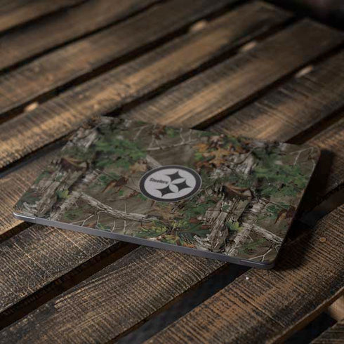 NFL Pittsburgh Steelers Realtree Xtra Green Camo Apple MacBook Air Skin
