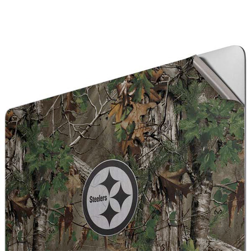 NFL Pittsburgh Steelers Realtree Xtra Green Camo Apple MacBook Pro 16-inch Skin