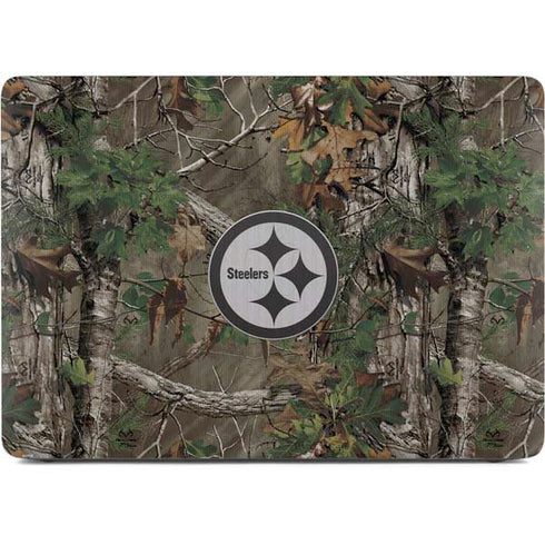 NFL Pittsburgh Steelers Realtree Xtra Green Camo Apple MacBook Pro 16-inch Skin