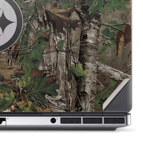 NFL Pittsburgh Steelers Realtree Xtra Green Camo Dell Precision Skin