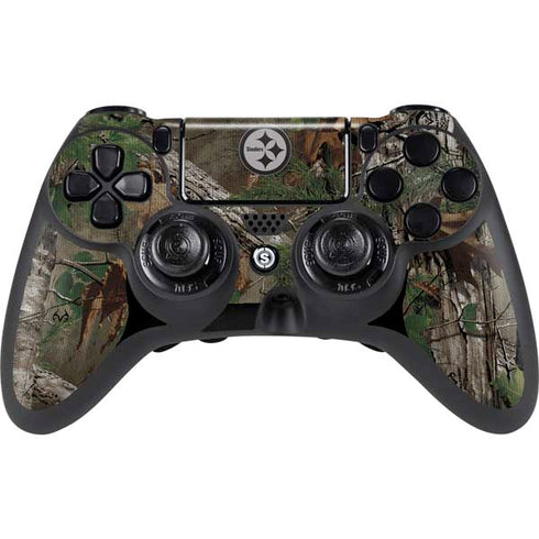 NFL Pittsburgh Steelers Realtree Xtra Green Camo PlayStation PS4 Skins