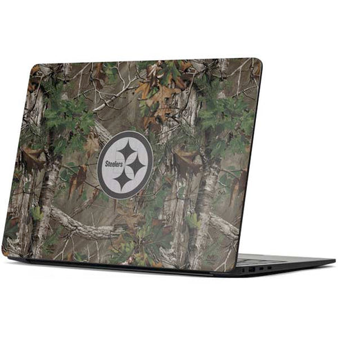 NFL Pittsburgh Steelers Realtree Xtra Green Camo Surface Laptop 7 15in Skin