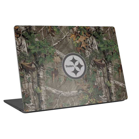 NFL Pittsburgh Steelers Realtree Xtra Green Camo Laptop Skins