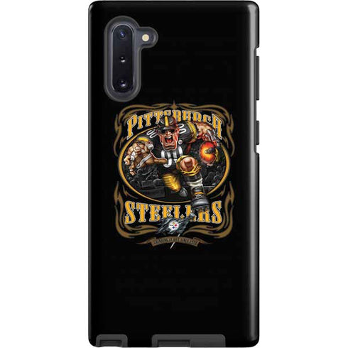 Liquid Blue NFL Pittsburgh Steelers Running Back Galaxy Note 10 Pro Case