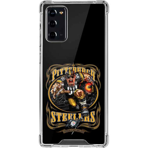 Liquid Blue NFL Pittsburgh Steelers Running Back Galaxy Note20 5G Clear Case