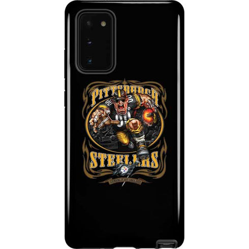 Liquid Blue NFL Pittsburgh Steelers Running Back Galaxy Note20 5G Pro Case