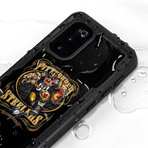 Liquid Blue NFL Pittsburgh Steelers Running Back Galaxy S20 Waterproof Case
