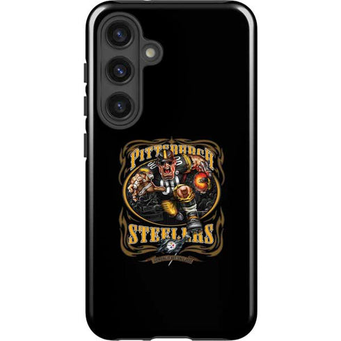 Liquid Blue NFL Pittsburgh Steelers Running Back Galaxy S25 Impact Case