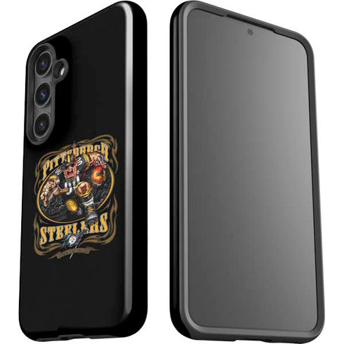 Liquid Blue NFL Pittsburgh Steelers Running Back Galaxy S25 Impact Case