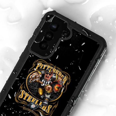 Liquid Blue NFL Pittsburgh Steelers Running Back Galaxy S24 Plus Waterproof Case