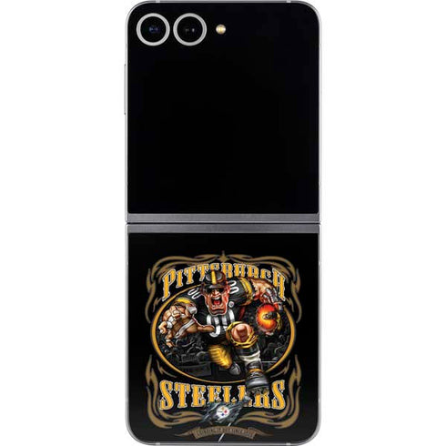 Liquid Blue NFL Pittsburgh Steelers Running Back Galaxy Z Flip6 Skin
