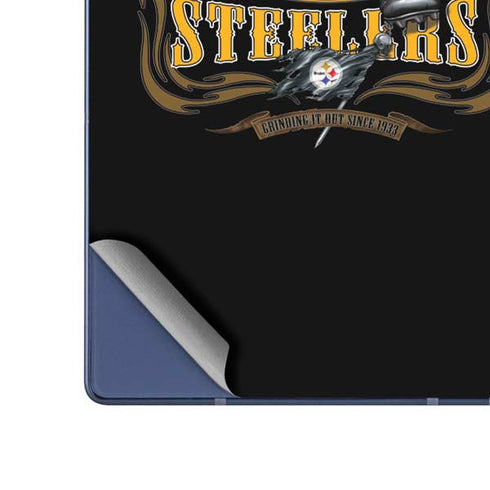 Liquid Blue NFL Pittsburgh Steelers Running Back Galaxy Z Fold6 Skin