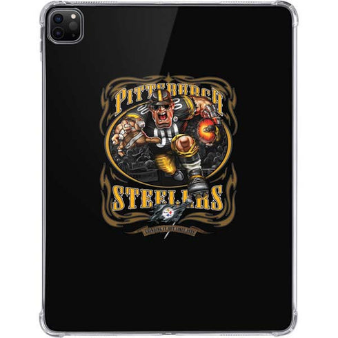 Liquid Blue NFL Pittsburgh Steelers Running Back iPad Pro 11in (2024) Clear Case