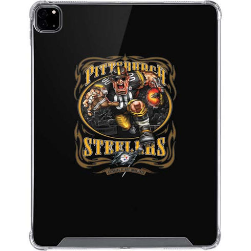 Liquid Blue NFL Pittsburgh Steelers Running Back iPad Pro 12.9in (2020) Clear Case
