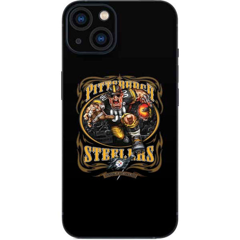 Liquid Blue NFL Pittsburgh Steelers Running Back iPhone Skins