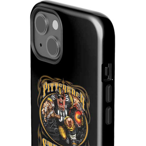 Liquid Blue NFL Pittsburgh Steelers Running Back iPhone 15 Impact Case