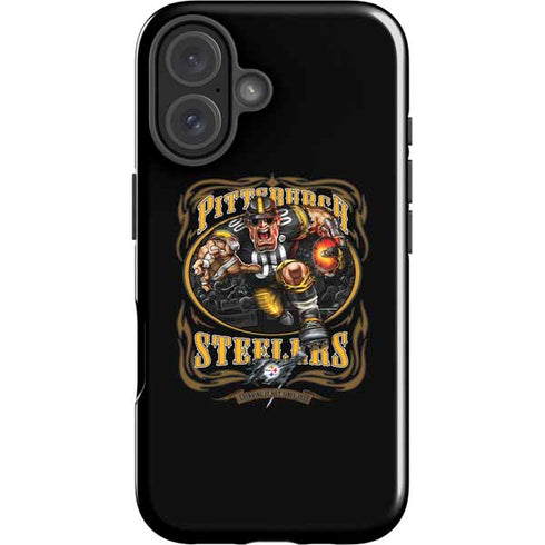Liquid Blue NFL Pittsburgh Steelers Running Back iPhone 16 Plus Impact Case
